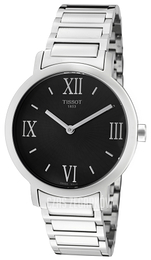 Tissot Czarny/Stal Ø33 mm T034.209.11.053.00