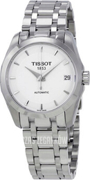 Tissot T-Trend Couturier Biały/Stal Ø32 mm T035.207.11.011.00