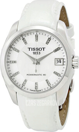 Tissot T-Trend Biały/Skóra Ø32 mm T035.207.16.116.00