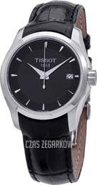 Tissot Couturier Czarny/Skóra Ø32 mm T035.210.16.051.01