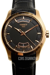 Tissot Czarny/Skóra Ø39 mm T035.407.36.051.00