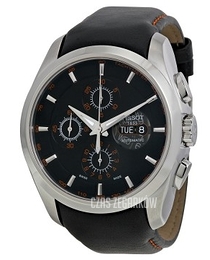 Tissot Czarny/Skóra Ø44 mm T035.614.16.051.01