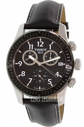 Tissot V8 Czarny/Skóra Ø42.5 mm T039.417.26.057.00