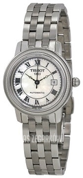 Tissot Biały/Stal Ø28 mm T045.207.11.113.00