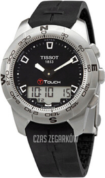 Tissot Touch Collection Czarny/Guma Ø42.7 mm T047.420.47.051.00