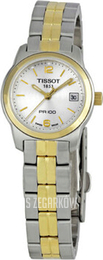 Tissot T-Classic PR 100 Srebrny/Stal w odcieniu złota Ø23.6 mm T049.210.22.037.00