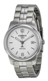 Tissot Biały/Stal Ø38 mm T049.410.11.017.00