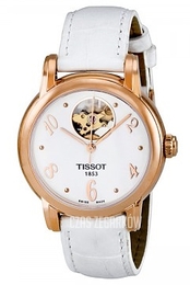 Tissot Biały/Skóra Ø35 mm T050.207.36.017.00