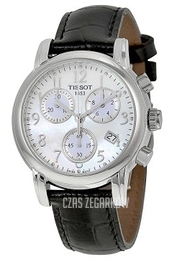 Tissot T-Classic DressSport Biały/Skóra Ø35 mm T050.217.16.112.00