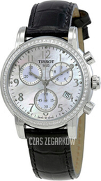Tissot Dressport Biały/Skóra Ø35 mm T050.217.16.112.01