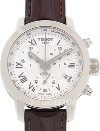 Tissot T-Sport PRC 200 Srebrny/Skóra Ø34 mm T055.217.16.033.01