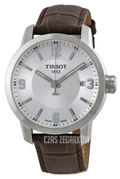 Tissot T-Sport PRC 200 Srebrny/Skóra Ø39.3 mm T055.410.16.037.00