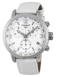 Tissot Biały/Tkanina Ø45 mm T055.417.16.017.00