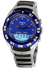 Tissot Niebieski/Stal Ø45 mm T056.420.21.041.00