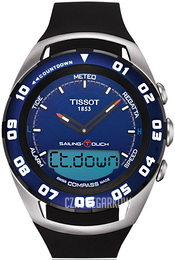 Tissot Niebieski/Guma Ø44.5 mm T056.420.27.041.00