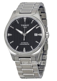 Tissot Couturier GMT Czarny/Stal Ø39 mm T060.408.11.051.00