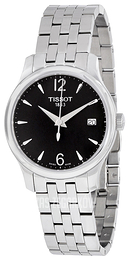 Tissot Tradition Lady Czarny/Stal Ø33 mm T063.210.11.057.00