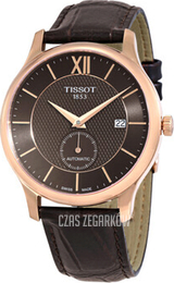 Tissot Tradition Szary/Skóra Ø40 mm T063.428.36.068.00