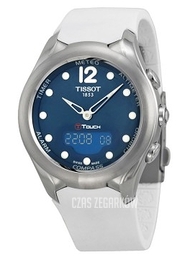 Tissot Tissot Touch Collection Niebieski/Guma Ø39.5 mm T075.220.17.047.00