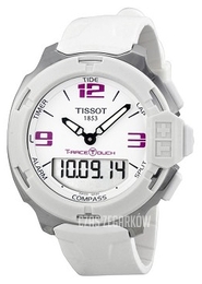 Tissot Biały/Tkanina Ø42 mm T081.420.17.017.00