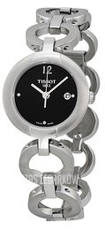 Tissot Pinky Czarny/Stal Ø30 mm T084.210.11.057.00