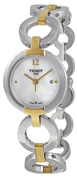 Tissot Biały/Stal Ø30 mm T084.210.22.117.00