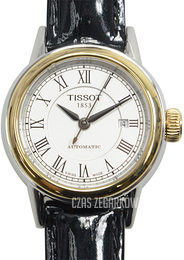 Tissot T-Classic Biały/Skóra Ø29.5 mm T085.207.26.013.00