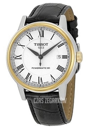 Tissot Biały/Skóra Ø40 mm T085.407.26.013.00