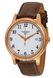 Tissot Biały/Skóra Ø40 mm T085.410.36.012.00