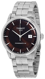 Tissot Luxury Automatic Gent Brązowy/Stal Ø41 mm T086.407.11.291.00