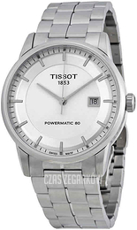 Tissot Luxury Srebrny/Stal Ø41 mm T0864071103100
