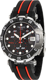 Tissot T-Race Czarny/Guma Ø45.25 mm T092.417.27.201.00