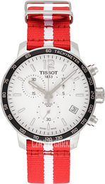 Tissot Quickster Biały/Stal Ø42 mm T095.417.17.037.29