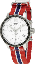 Tissot Quickster Biały/Stal Ø42 mm T095.417.17.037.32