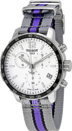 Tissot Quickster Biały/Stal Ø42 mm T095.417.17.037.35