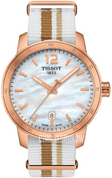 Tissot Quickster Biały/Tkanina Ø40 mm T0954103711700