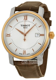 Tissot Bridgeport Quartz Gent Srebrny/Skóra Ø40 mm T097.410.26.038.00