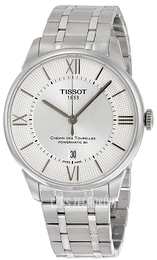 Tissot Chemin Des Tourelles Automatic Gent Srebrny/Stal Ø42 mm T099.407.11.038.00