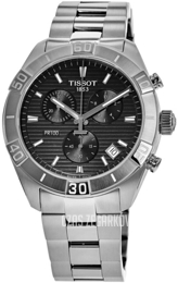 Tissot Pr 100 Czarny/Stal Ø44 mm T101.617.11.051.00
