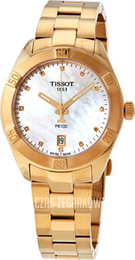 Tissot Pr 100 Biały/Stal w odcieniu złota Ø36 mm T101.910.33.116.01