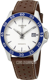 Tissot V8 Biały/Skóra Ø42.5 mm T106.407.16.031.00