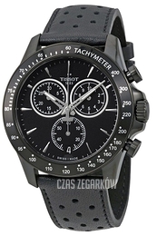 Tissot V8 Czarny/Skóra Ø42.5 mm T106.417.36.051.00
