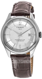 Tissot T-Classic Srebrny/Skóra Ø41 mm T108.408.16.037.00