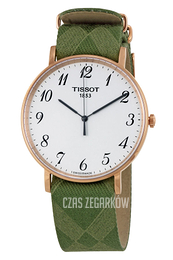 Tissot T-Classic Biały/Stal w kolorze różowego złota Ø42 mm T109.610.38.032.00