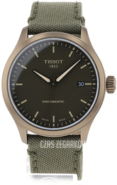 Tissot Gent Xl Zielony/Skóra Ø43 mm T116.407.37.091.00