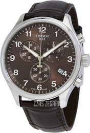 Tissot Chrono Xl Brązowy/Skóra Ø45 mm T116.617.16.297.00