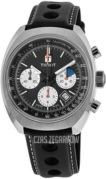 Tissot Heritage Czarny/Skóra Ø43 mm T124.427.16.051.00