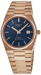 Tissot Prx Niebieski/Stal w kolorze różowego złota Ø40 mm T137.407.33.041.00