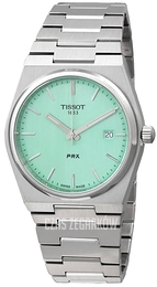 Tissot PRX Zielony/Stal Ø40 mm T137.410.11.091.01