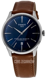 Tissot T-Classic Chemin Des Tourelles Niebieski/Skóra Ø39 mm T139.807.16.041.00